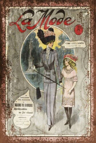 Vintage Fashion La - Gambar Majalah La Mode, Gaya Vintage,