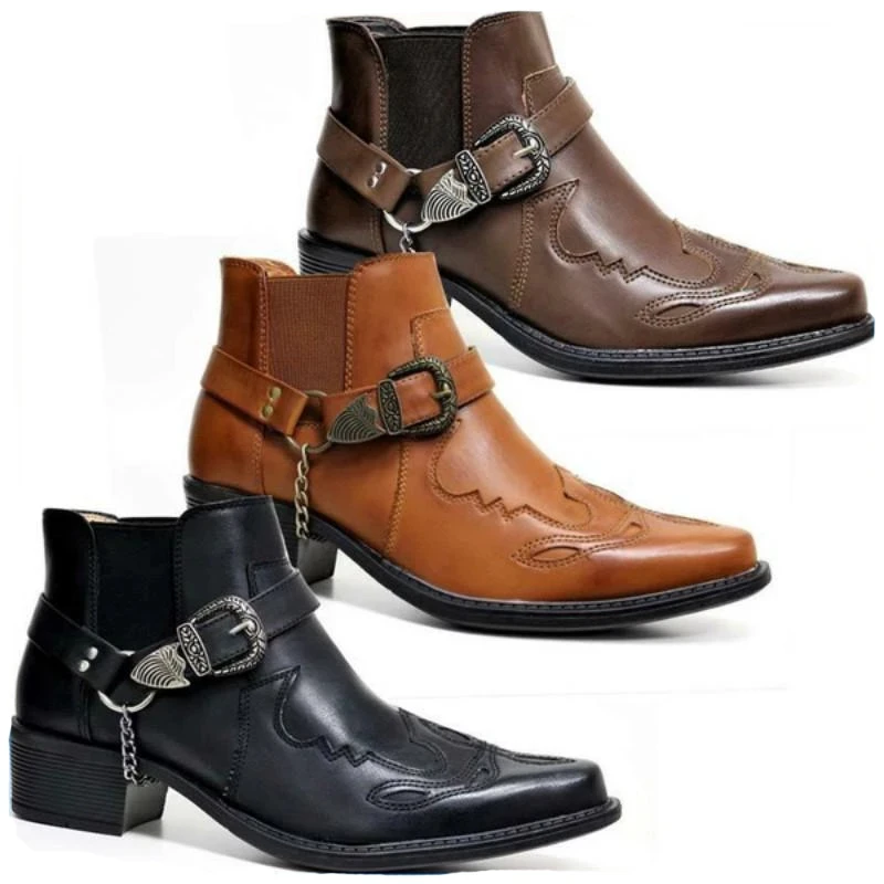 Vintage Fashion Enthusiasts - Sepatu Boots Kulit Vintage Pria 2026,