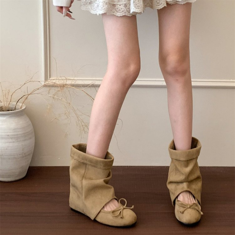 Vintage Fashion Dresses - Sepatu Bot Setinggi Betis Model Mary