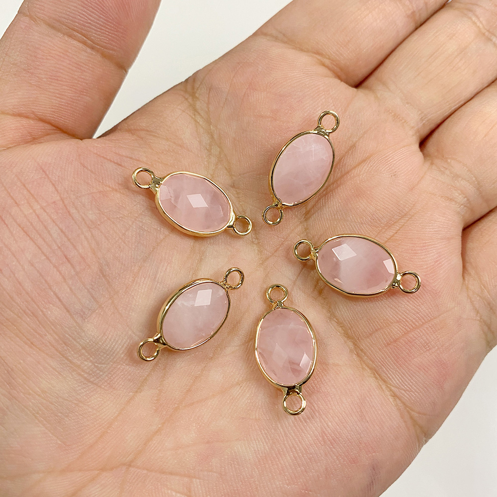 3 buah liontin batu alami segi - Vintage Fashion Stores ulasan dan harga