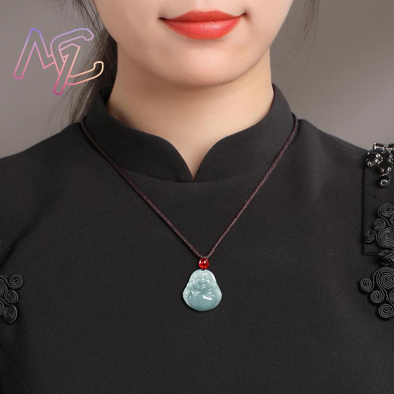 Kalung Liontin Buddha Guanyin  - Vintage Fashion Stores ulasan dan harga