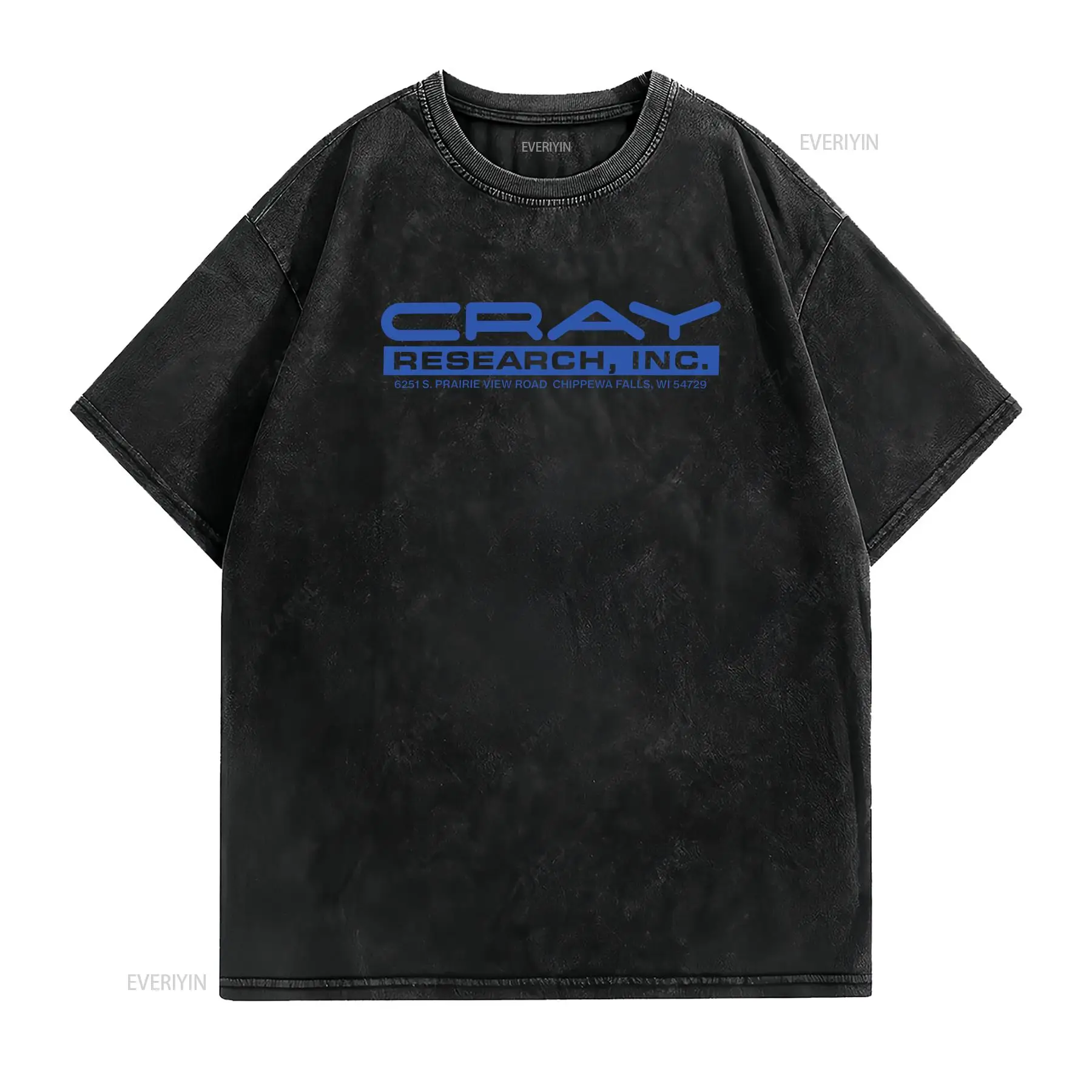 Kaos CRAY Research, Gaya Geek, - Vintage Fashion Research ulasan dan harga