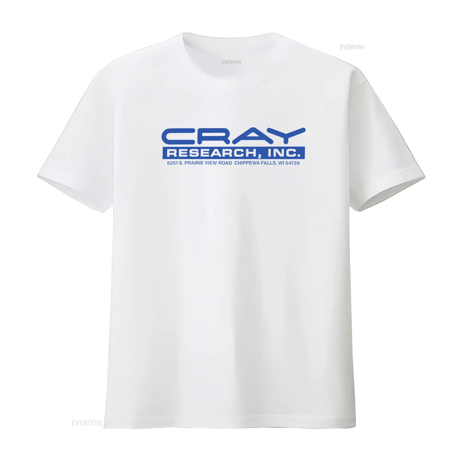 Kaos CRAY Research, Gaya Geek, - Vintage Fashion Research ulasan dan harga