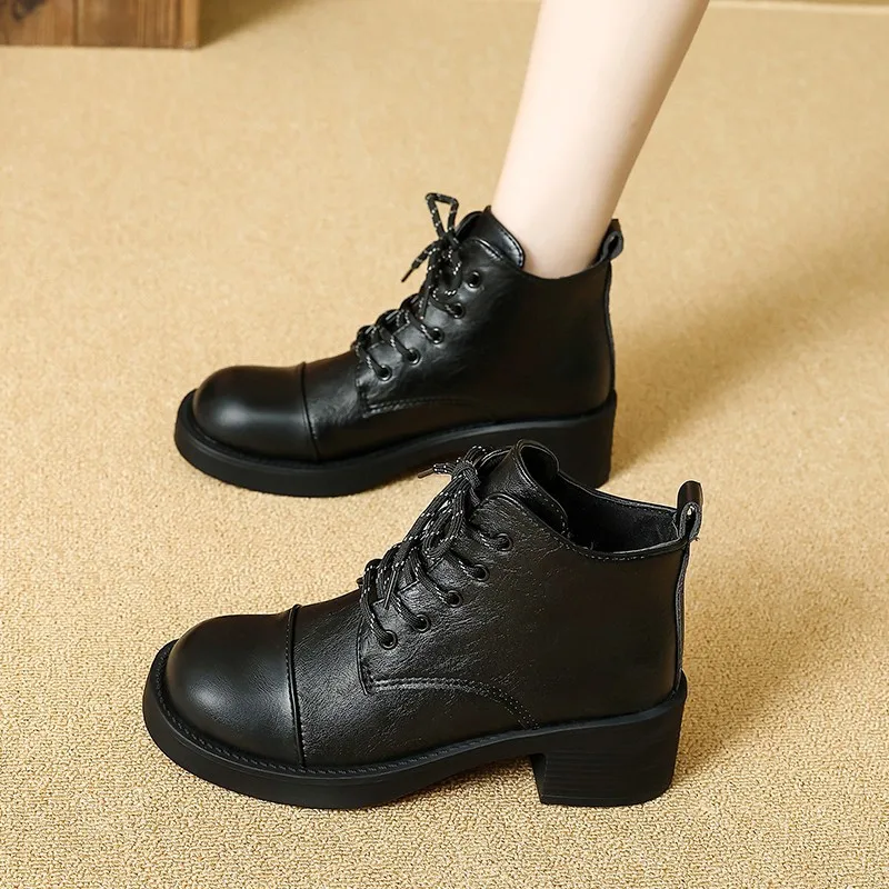 Sepatu Bot Pendek Wanita Musim - Vintage Outdoor Fashion ulasan dan harga