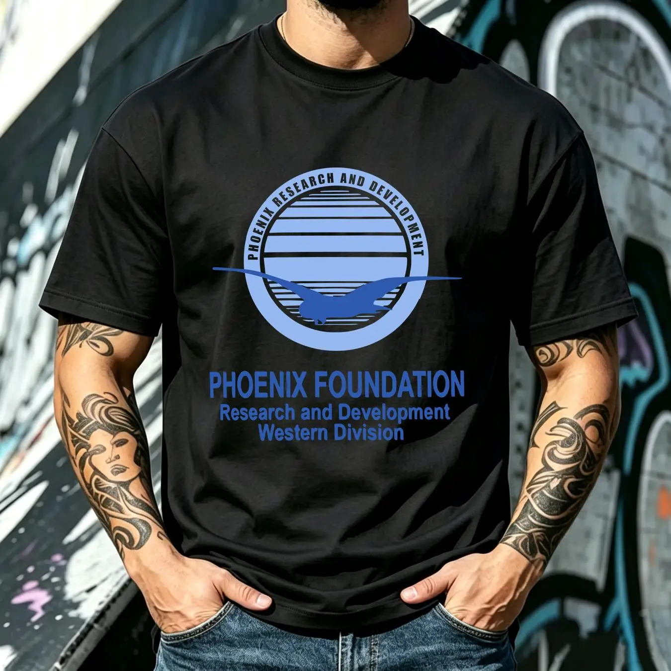 Kaos T-Shirt Phoenix Foundatio - Vintage Fashion Research ulasan dan harga