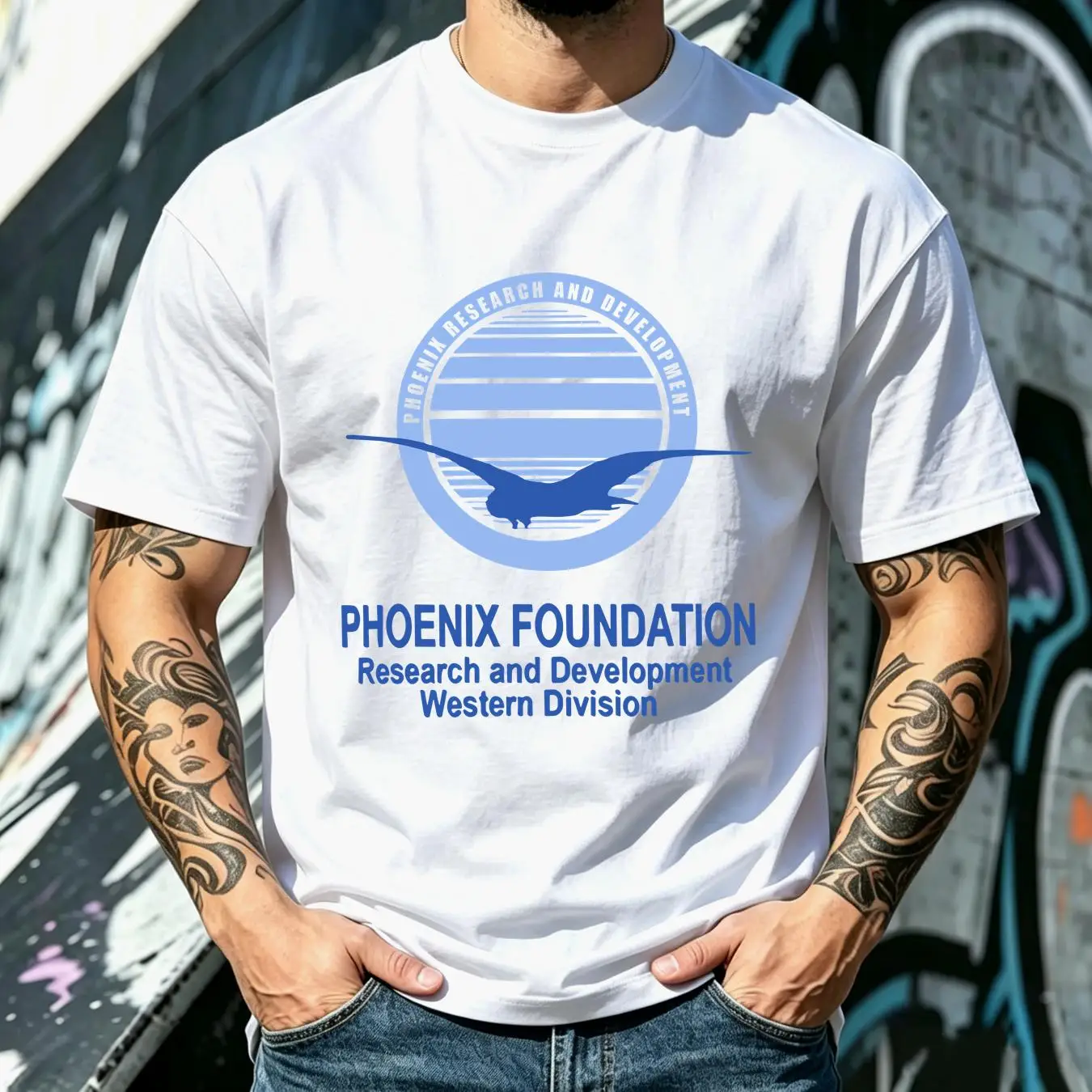 Kaos T-Shirt Phoenix Foundatio - Vintage Fashion Research ulasan dan harga