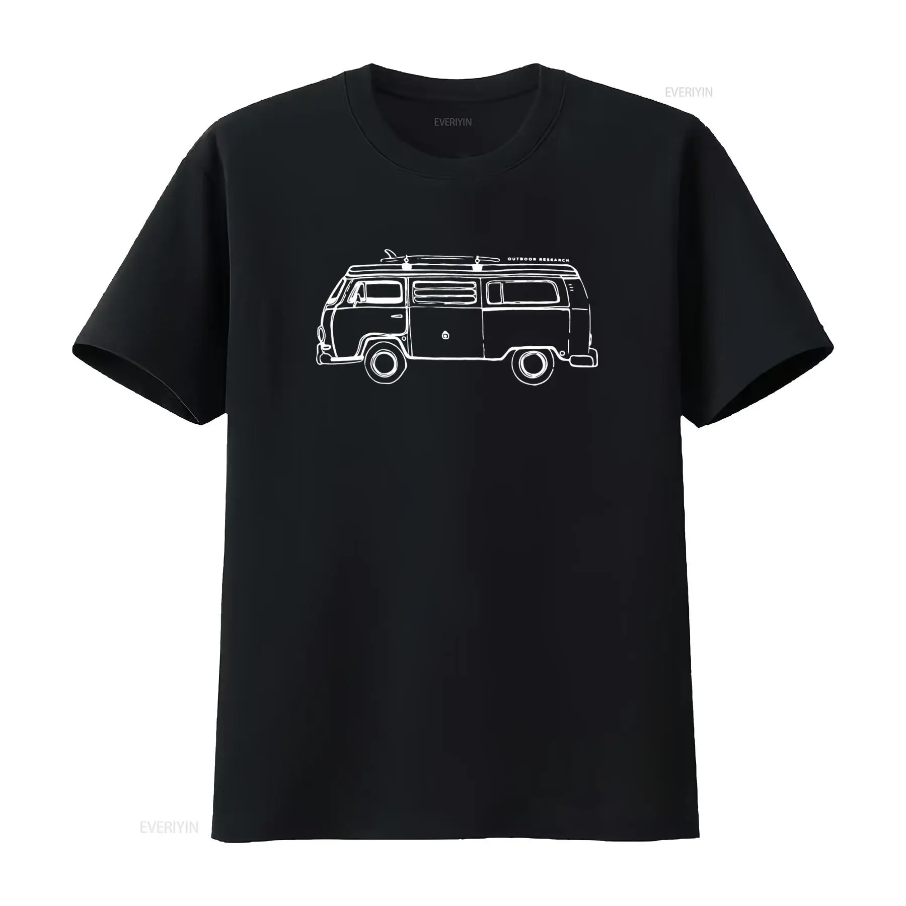 Kaos Retro Van dari Outdoor Re - Vintage Fashion Research ulasan dan harga