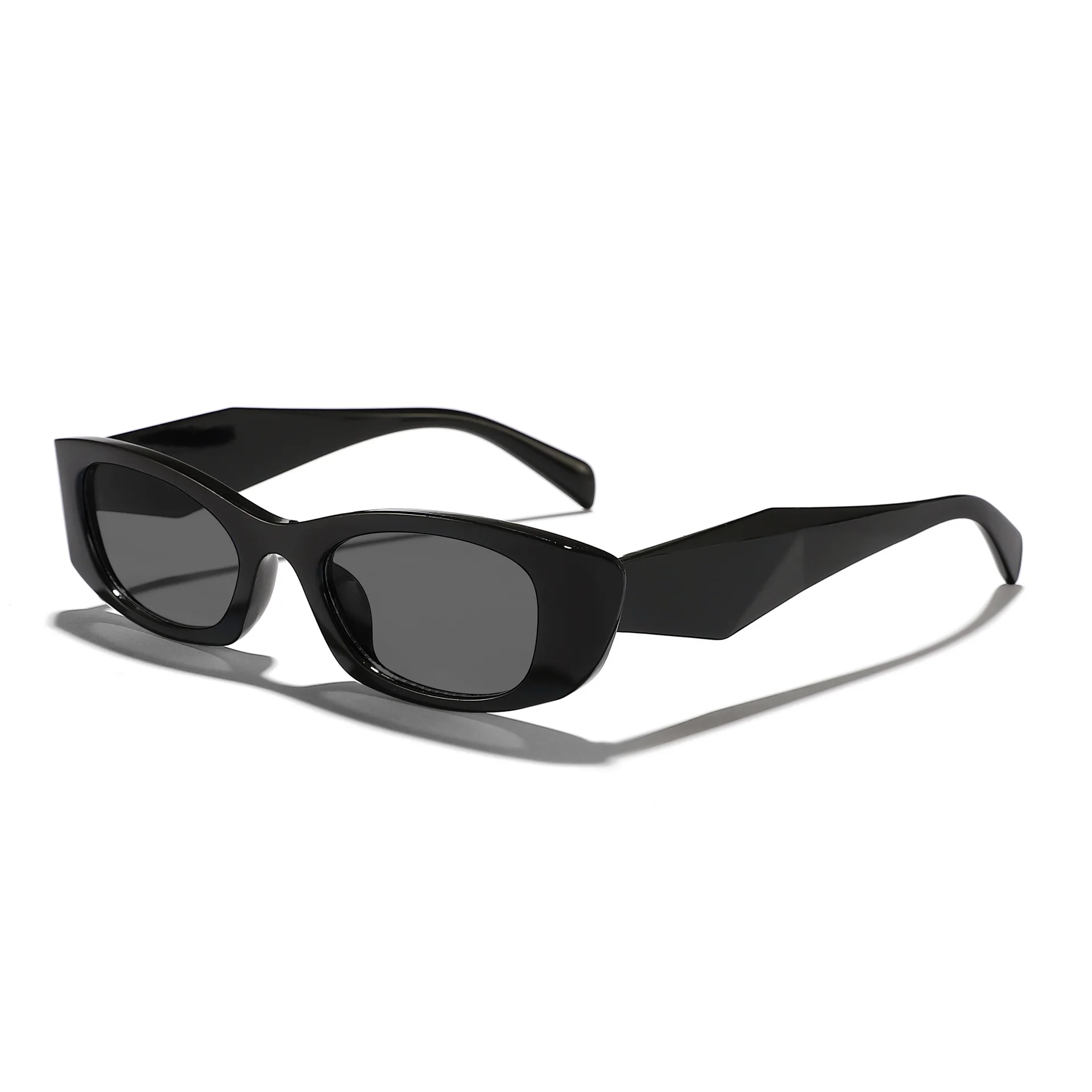 Kacamata Hitam Kotak Kecil Mod - Vintage Fashion Enthusiasts ulasan dan harga