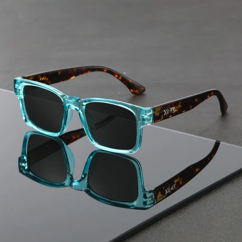 Kacamata Hitam Bingkai Persegi - Vintage Fashion Enthusiasts ulasan dan harga