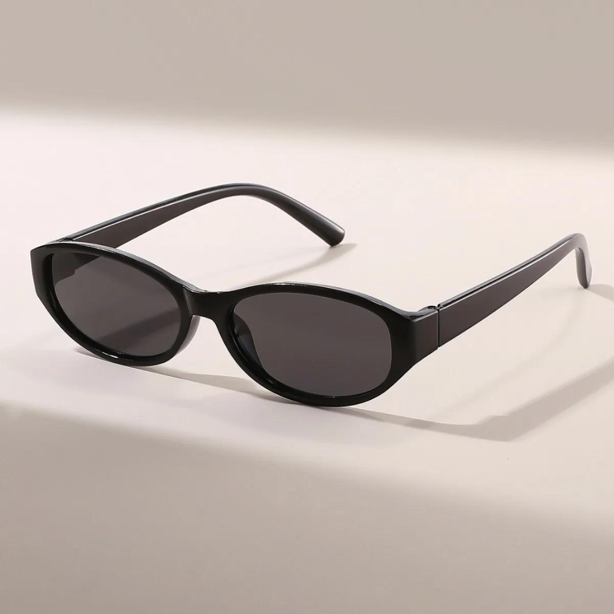 Kacamata Hitam Oval Bergaya Re - Vintage Outdoor Fashion ulasan dan harga